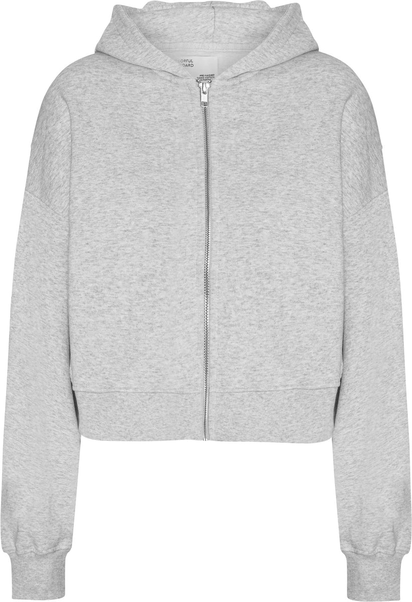 Colorful Standard Organic Crop Zip Hood - Women's | Altitude