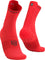 Compressport Pro Racing v4.0 Trail Socks - Unisex - Fluo Red - Black