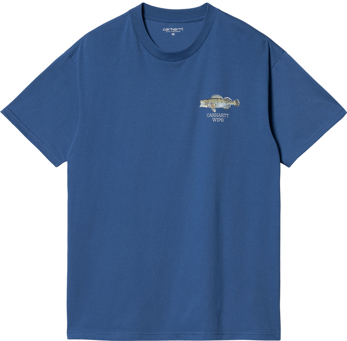 Carhartt WIP S/S Fish T-Shirt - Acapulco - M - Men