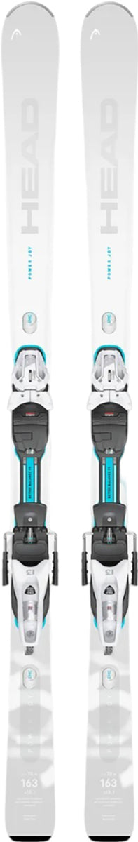 【新品未使用】HEAD POWER JOY 163cm HEAD e-Power Joy SW Skis with Joy 12 GW PRD Ski Bindings - Women's
