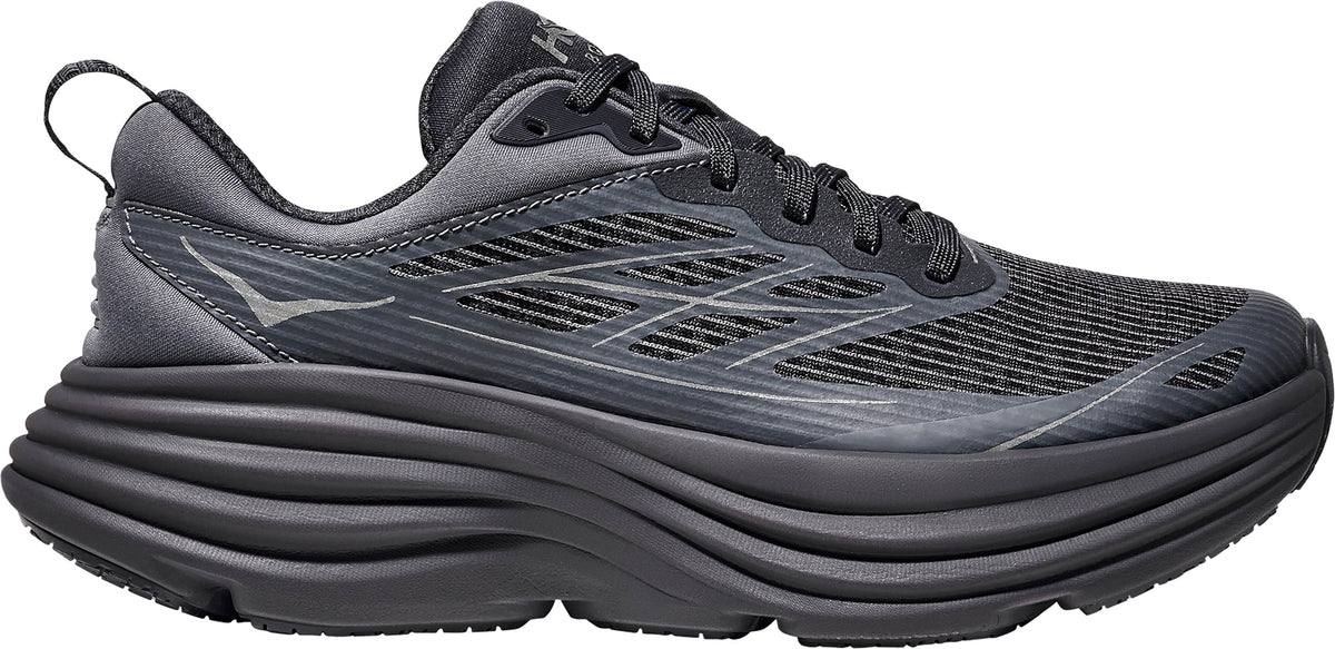 靴 HOKA STEALTH/TECH BONDI 8 CAGED Stealth/Tech Bondi 8 Caged Road Running Shoe | HOKA®