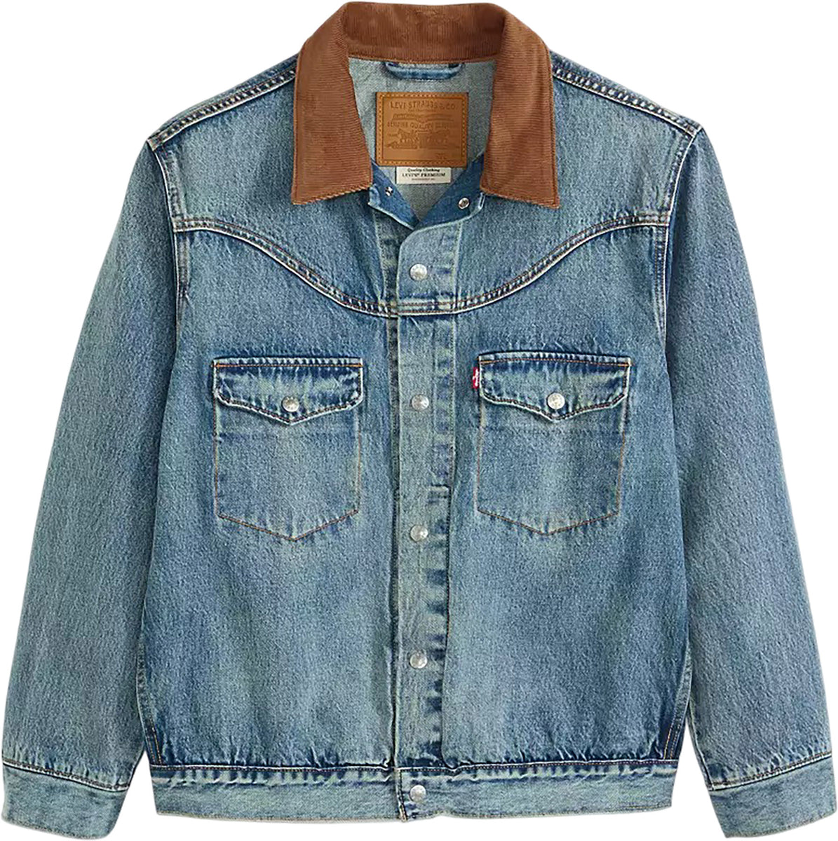 50s Levi’s short horn denim jacket Levi's Western Shorthorn Trucker Jacket - Men's | Altitude Sports