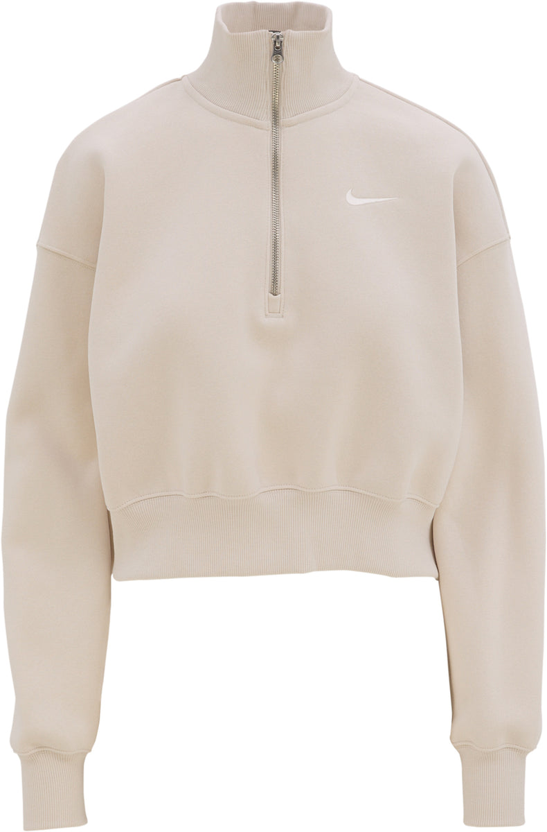 Nike Sportswear Phoenix Fleece 1/4-Zip Cropped Sweatshirt