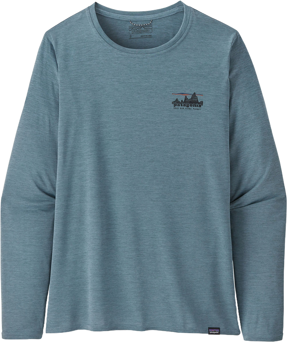 Patagonia Capilene Cool Daily Long Sleeve Graphic T-Shirt - Women's