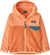 Patagonia Micro D Snap-T Hooded Full Zip Fleece Sweatshirt - Baby - Rock Melon