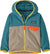 Patagonia Micro D Snap-T Hooded Full Zip Fleece Sweatshirt - Baby - Seabird Grey