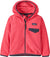 Patagonia Micro D Snap-T Hooded Full Zip Fleece Sweatshirt - Baby - Sierra Pink