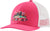 Patagonia Trucker Hat - Kids - Fitz Roy Superbloom - Luminous Pink