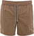 Public Beach Tulum Full Elastic Waistband Swim Short with Compression Liner - Men's - Mocha