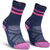 Smartwool Hike Light Cushion Tube Stripe Crew Socks - Women's - Deep Navy - Power Pink