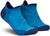 Smartwool Performance Run Zero Cushion Low Ankle Socks - Unisex - Laguna Blue