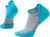 Smartwool Performance Run Targeted Cushion Low Ankle Socks - Unisex - Pewter Blue