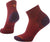 Smartwool Run Zero Cushion Ankle Socks - Women's - Tibetan Red