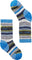 Smartwool Classic Hike Full Cushion Margarita Crew Socks - Kids - Laguna Blue