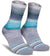Smartwool Everyday Stitch Stripe Crew Socks - Unisex - Light Gray