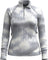 Smartwool Classic Thermal Merino 1/4 Zip Boxed Base Layer Top - Women's  - Light Gray Foggy Pines