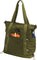 The North Face Borealis Tote Bag 22L - Forest Olive - Utility Brown