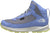 The North Face Fastpack Hiker Mid-Rise Waterproof Boots - Youth - Virtual Blue - Sun Fog