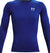 Under Armour HeatGear Armour Long Sleeve Baselayer Top - Men's - Royal - White