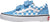 Vans Old Skool V Shoes - Kids - Color Theory Checkerboard Heritage Blue