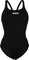 arena Team Swim Pro Solid One-Piece Swimsuit - Women's - Black - White