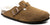 Birkenstock Boston Shearling Suede Leather Mules - Unisex - Mink