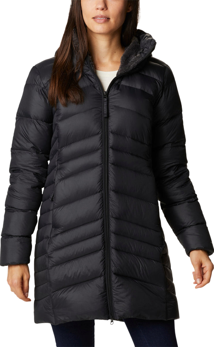 Columbia Autumn Park Down Hooded Mid Jacket Women's Altitude Sports
