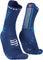 Compressport Pro Racing v4.0 Trail Socks - Unisex - Sodalite - Fluo Blue