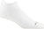 Darn Tough Run No Show Tab Ultra-Lightweight Running Sock No Cushion - Men's - White