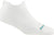 Darn Tough Run No Show Tab Ultra-Lightweight Running Sock - Women's - White