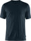 Fjällräven Abisko Wool Short Sleeve Tee - Men’s - Dark Navy
