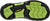 Keen Newport H2 Sandals - Big Kids - Black - Lime Green