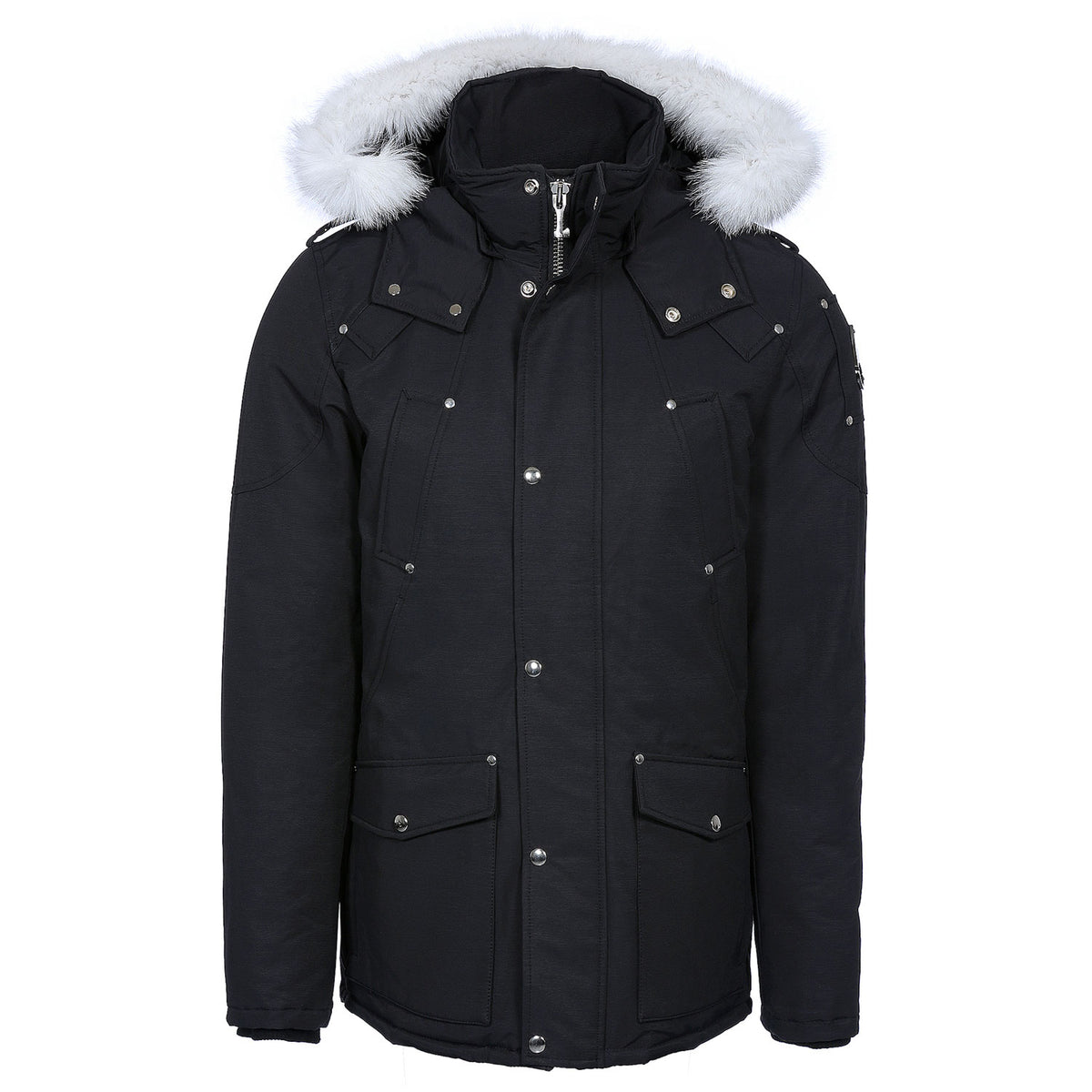 ⭐︎良品　Moose Knockles Moose Knuckles Womens Down Jacket Cloud 3Q Neoshear - Black - Due West