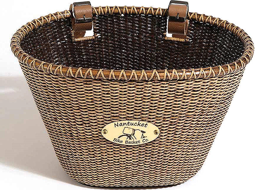 Nantucket Bike Basket Co. Lightship Collection Oval Basket Altitude