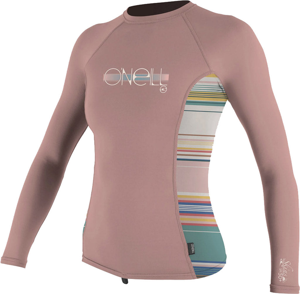 O'Neill Wetsuits, LLC Premium Skins Long Sleeves Rash Guard Tee Girl