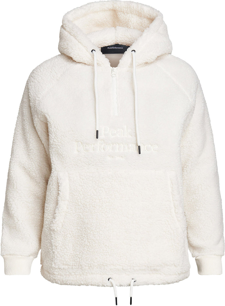 Peak performance original pile half zip hoodie Clearance