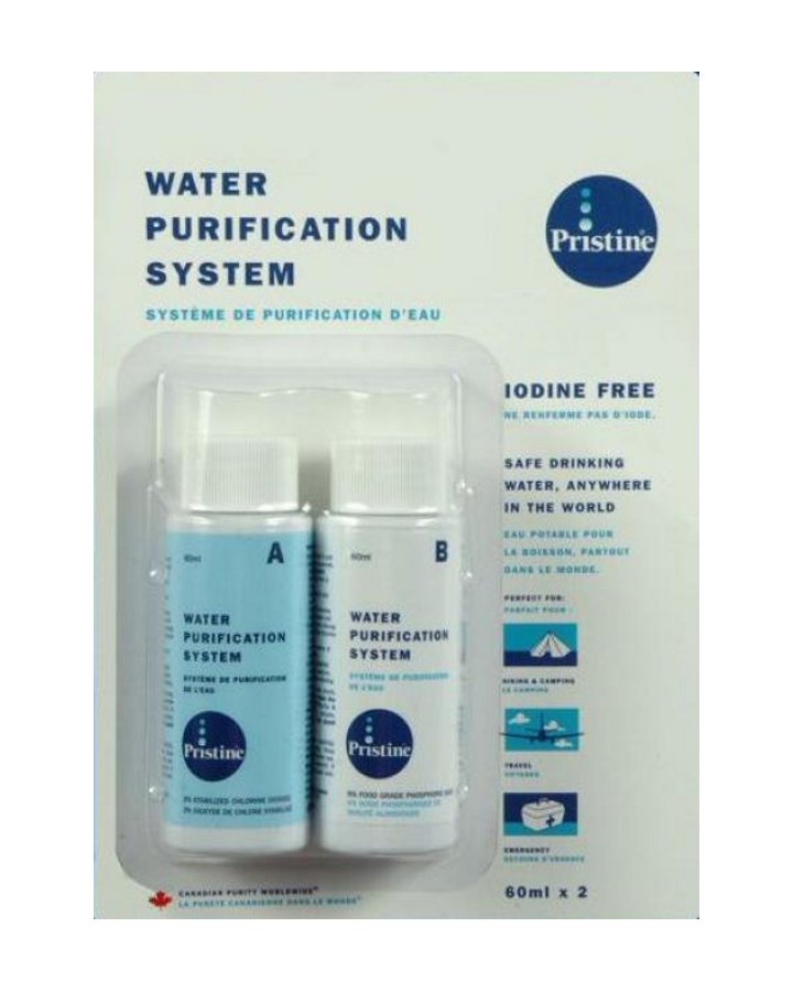 Pristine Water purification system Pack 4 oz Altitude Sports