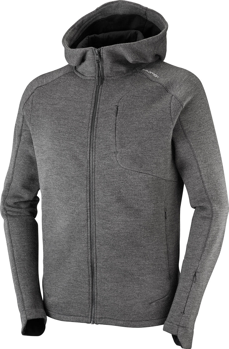 Salomon Outlife Tech Full Zip Midlayer Hoodie Men's Altitude Sports