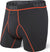 SAXX Kinetic Hd Boxer Brief - Men's - Black - Vermillion