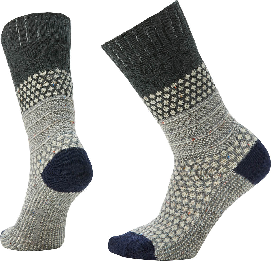 Smartwool Everyday Popcorn Cable Crew Socks Women's Altitude Sports