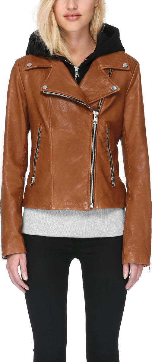 SOIA & KYO Women's Allison Leather Jacket | Altitude Sports