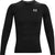 Under Armour HeatGear Armour Long Sleeve Baselayer Top - Men's - Black - White
