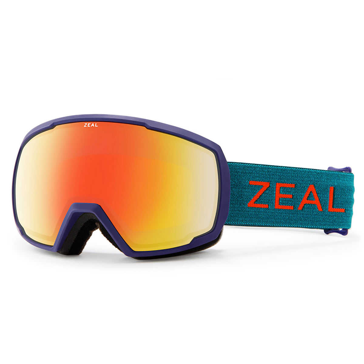 シータモルネク Zeal Optics Nomad Ski Goggles - Purple Jade Frame - Phoenix Mirror