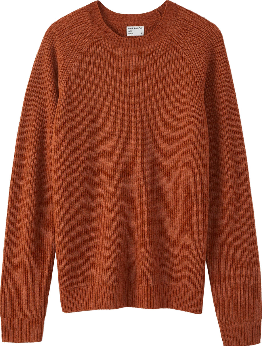 Frank And Oak Lambswool Crewneck Sweater Men's Altitude Sports