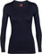 icebreaker Merino 260 Tech Long Sleeve Crewe Thermal Top - Women's - Midnight Navy