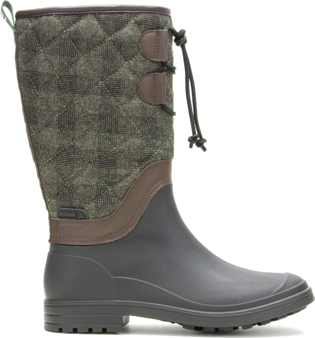 lined rain boots womens
