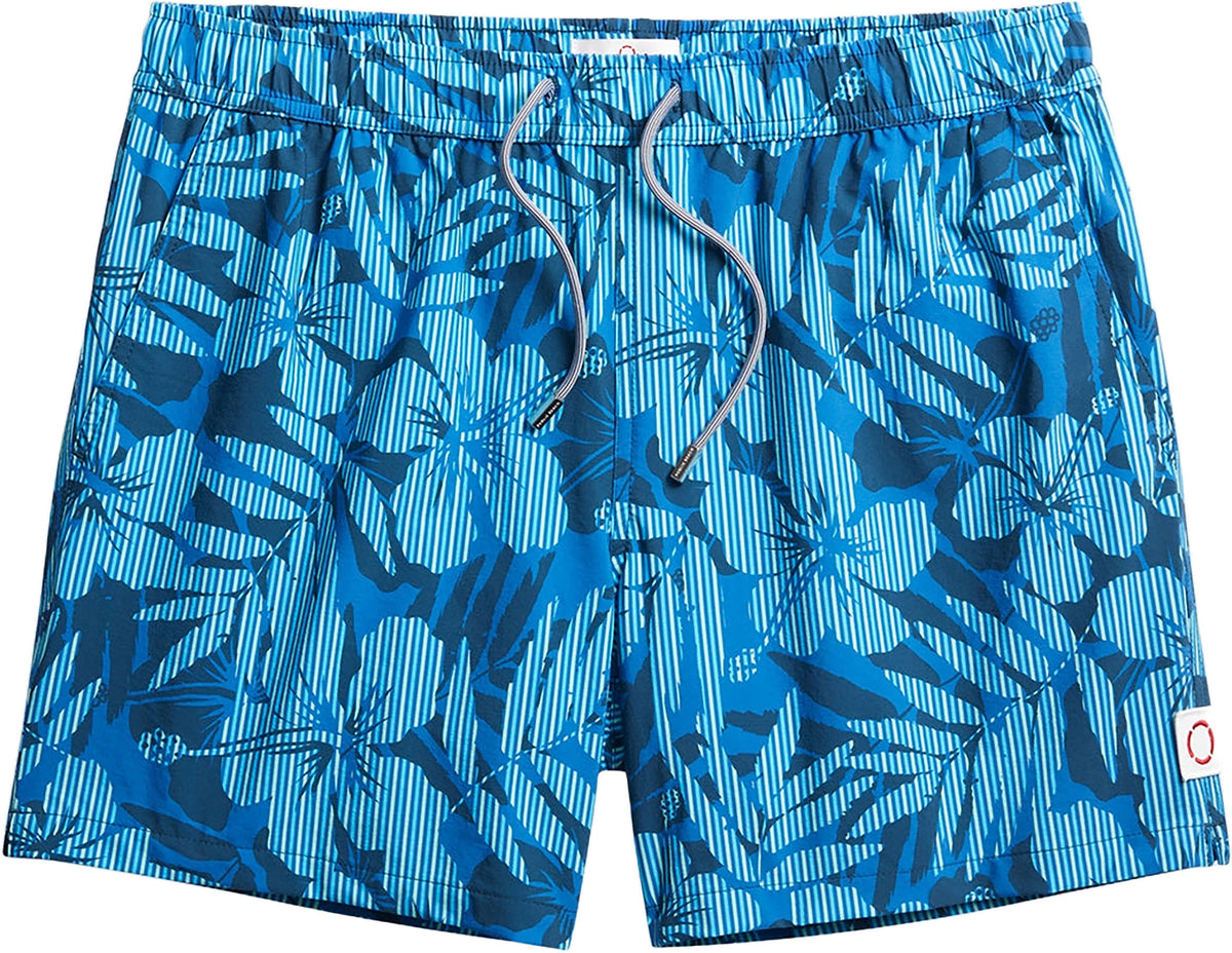 Public Beach Tropical Stripe 2.0 Swim Shorts - Men's