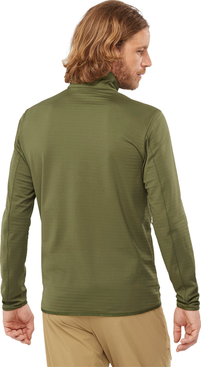 Salomon Essential Lightwarm Full Zip Midlayer Jacket Men's Altitude