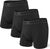 SAXX Daytripper Boxer Brief Fly 3 Pack - Men's - Black