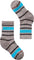 Smartwool Classic Hike Light Cushion Striped Crew Socks - Kids - Fossil